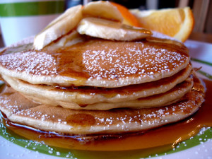 Almond Banana Pancakes