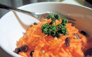 Carrot Salad With Raisins