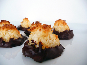 Chocolate Coconut Macaroons