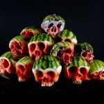 Scary Melons Skulls