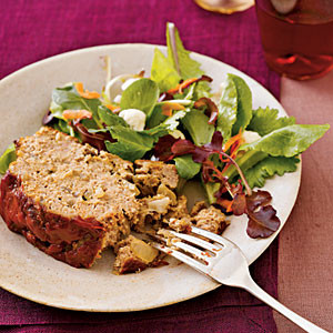 Turkey Meatloaf with Greens